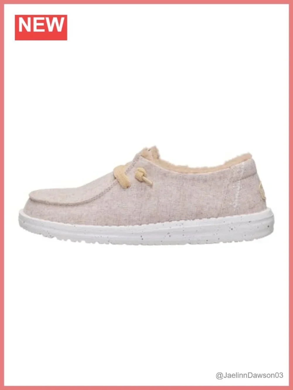 Women's Wool Slip On Loafers with Faux Sherpa Lining, Cozy Casual Shoes,